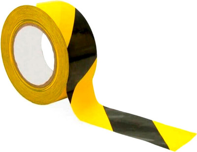 Лента сигнальная Profmaer 5491 (желто-черный)