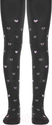 Колготки детские Conte Kids Tip-Top 544 (р.140-146, темно-серый)