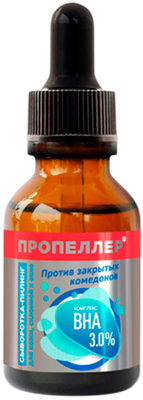Пилинг для лица Пропеллер Комплекс ВНА 3.0% для кожи склонной к акне (25мл)
