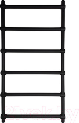 Полотенцесушитель водяной Fincopper FCL 90x50 Ral 9005 (нижнее подключение, черный)