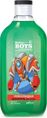 Шампунь детский Belita Boys Роболэндия Для мальчиков 7-10 лет (300мл)