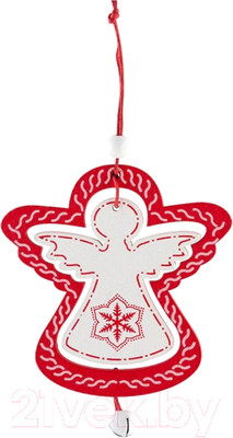 Елочная игрушка Волшебная страна Ангел / 005787