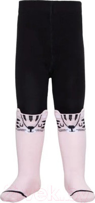 Колготки детские Conte Kids Tip-Top 572 (р.92-98, черный/светло-розовый)