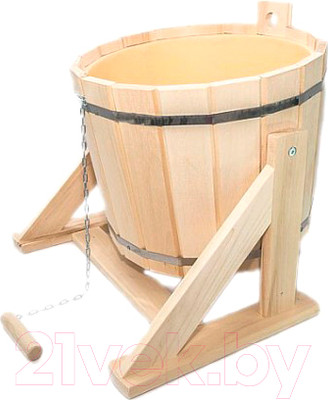 Обливное устройство СаунаКомплект М-63 (16л, липа)