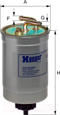 Топливный фильтр Hengst H70WK04