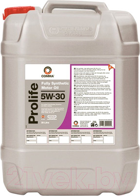 Моторное масло Comma Prolife 5W-30 PRO20L (20л)