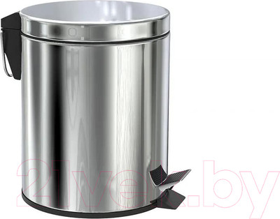Мусорное ведро FORA H104 (12л, хром)