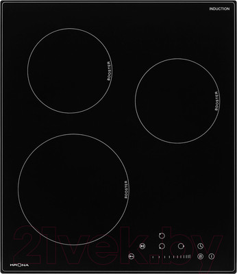 Индукционная варочная панель Krona Forte 45 BL / КА-00001435