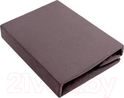 Простыня Lilia Трикотажная на резинке Прт-200x200x20 (капучино)