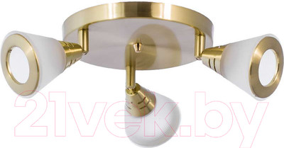 Люстра Aitin-Pro НПБ 640/3P (латунь/белый)