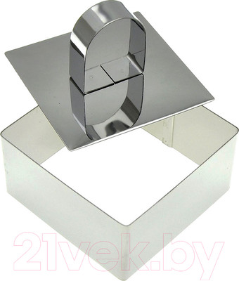 Форма для выкладки еды Мультидом Квадрат AN8-4