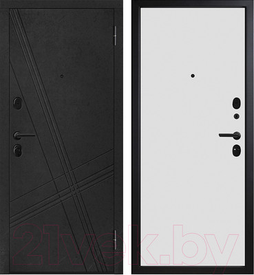 Входная дверь Металюкс M613 (96x205, правая)