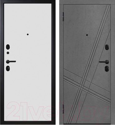 Входная дверь Металюкс М613/1 (86х205, левая)