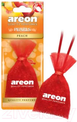 Ароматизатор автомобильный Areon Pearls Peach / ARE-ABP10