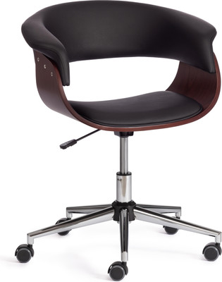 Кресло офисное Tetchair Vimta (орех/кожзам/черный)