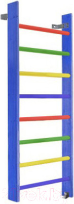 Шведская стенка Dinamika Цветная ZSO-000068 (3.2x1, сосна)