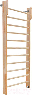 Шведская стенка Dinamika С турником ZSO-002544 (2.4x1, сосна)