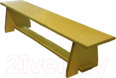 Скамейка гимнастическая Dinamika ZSO-000024 (2.5м, фанера)
