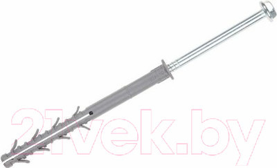 Дюбель фасадный Starfix Грибовидный с шурупом TSX-500 10х200 / SMP-22825-25 (25шт, нейлон)