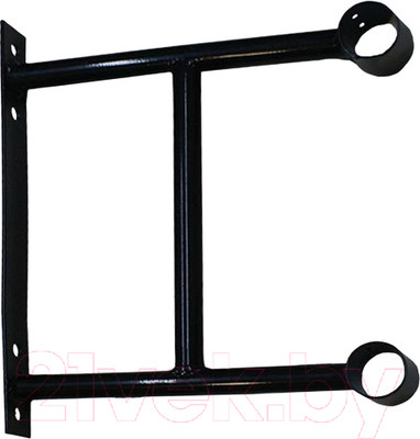 Кронштейн для хореографического станка Dinamika Настенный двухрядный ZSO-002233 (черный)