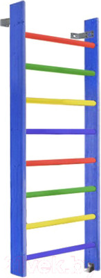 Шведская стенка Dinamika Цветная ZSO-000058 (1.8x0.7, сосна)