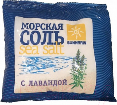 Соль для ванны Medicalfort Морская природная с лавандой (1кг)