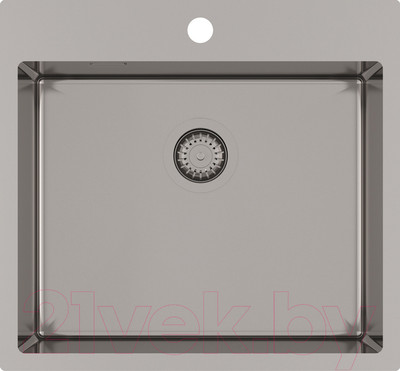 Мойка кухонная Aquasanita Steel Aira AIR100N-T (графит)