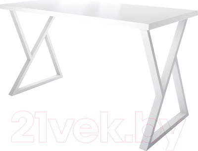 Письменный стол Domus СП014W-8685 / 12.014.401.01 (белый/белый)
