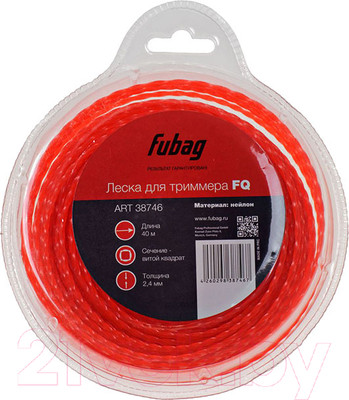 Леска для триммера Fubag 38746