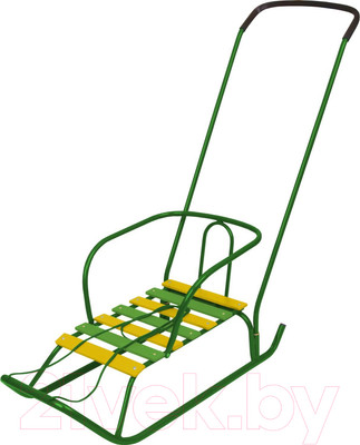 Санки детские Ника Ветерок 2 / В2 (зеленый)