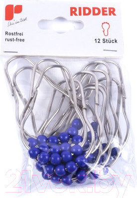 Кольца для шторки Ridder 49563 (12шт)