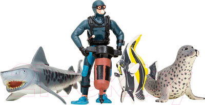 Набор фигурок коллекционных Masai Mara Мир морских животных / ММ203-008