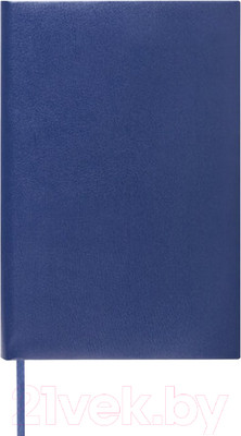 Ежедневник Brauberg Select / 123430 (темно-синий)