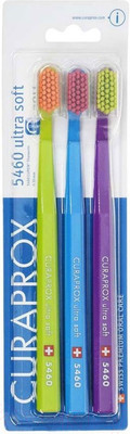 Набор зубных щеток Curaprox Ultrasoft D-0.10 (3шт)