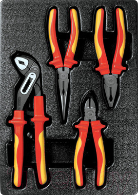 Набор губцевого инструмента King TONY 9-40604GP