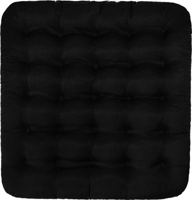 Подушка на стул Smart Textile Уют 40x40 / T428 (лузга гречихи, черный)