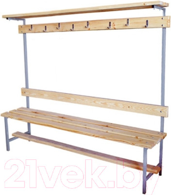 Скамейка для раздевалки Dinamika ZSO-002200 (1.5м)