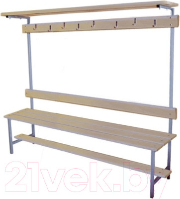 Скамейка для раздевалки Dinamika ZSO-002197 (1.5м)
