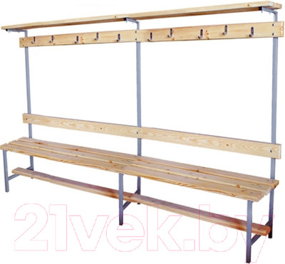 Скамейка для раздевалки Dinamika ZSO-002201 (2м)