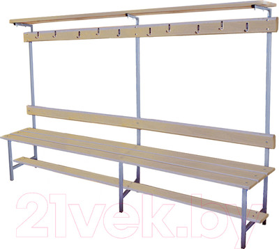 Скамейка для раздевалки Dinamika ZSO-002198 (2м)