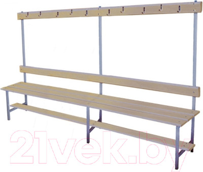 Скамейка для раздевалки Dinamika ZSO-002195 (2м)