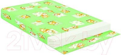 Матрас в кроватку Баюшка Холкон 6x60x120 / Х6