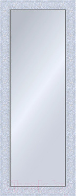 Зеркало Декарт Настенное в раме 8Л2723 (белый перламутр)