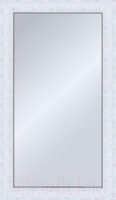 Зеркало Декарт Настенное в раме 8Л1319 (белый перламутр)