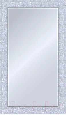 Зеркало Декарт Настенное в раме 8Л1666 (белый перламутр)