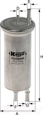 Топливный фильтр Hengst H268WK
