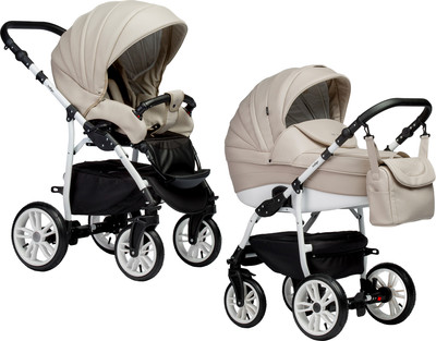 Детская универсальная коляска INDIGO Special 2 в 1 (Is 07, светло-бежевый)