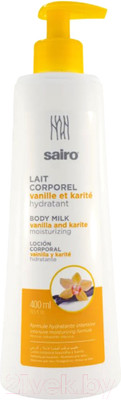Молочко для тела Sairo Ваниль и Карите (400мл)
