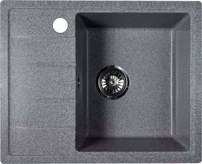 Мойка кухонная БелЭворс Mila R (серый, без сифона)