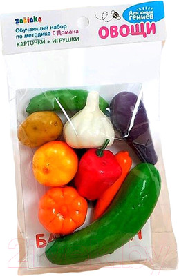 Развивающий игровой набор Zabiaka Овощи / 4096684